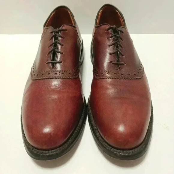 ALLEN EDMONDS SHELTON SADDLE MENS SHOES 9 B Narrow - Picture 3 of 8